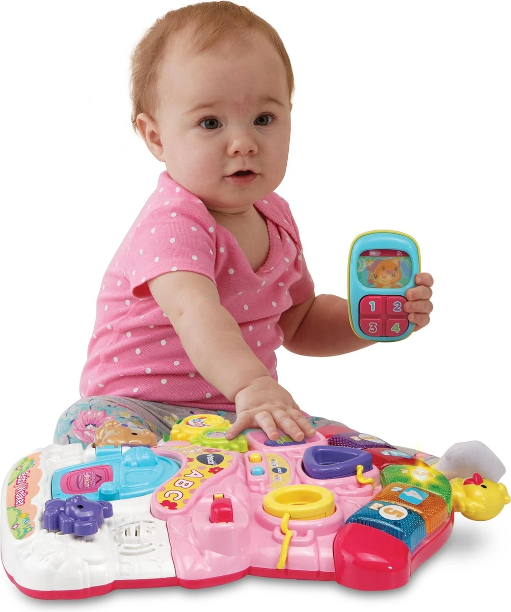 VTech 2 In 1 Baby Walker - Educatief Babyspeelgoed - Roze - 9 Tot 36 Maanden - Afbeelding 7