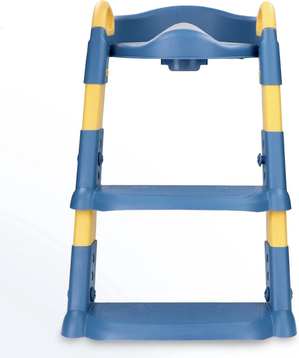 Zindelijkheidstraining Stoel Met Opstapje Ladder, Zindelijkheidstraining Toilet Voor Kinderen Jongens Meisjes Peuters-comfortabel Veilig Potje Stoel Met Anti-slip Pads Ladder - Blauw - Afbeelding 3