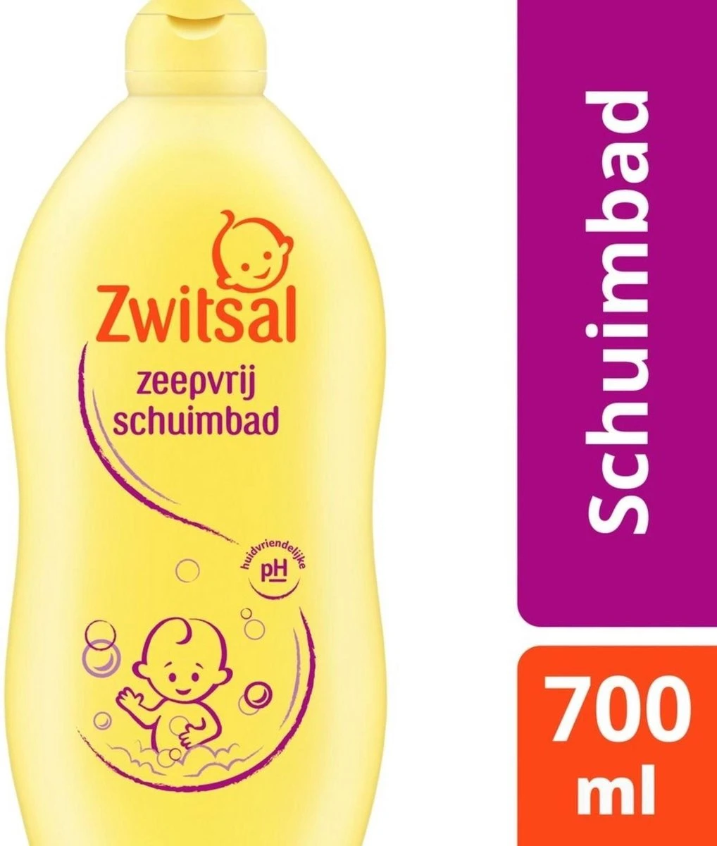 Zwitsal - Zeepvrij Schuimbad - 3 X 700 Ml - Voordeelpack - Afbeelding 2