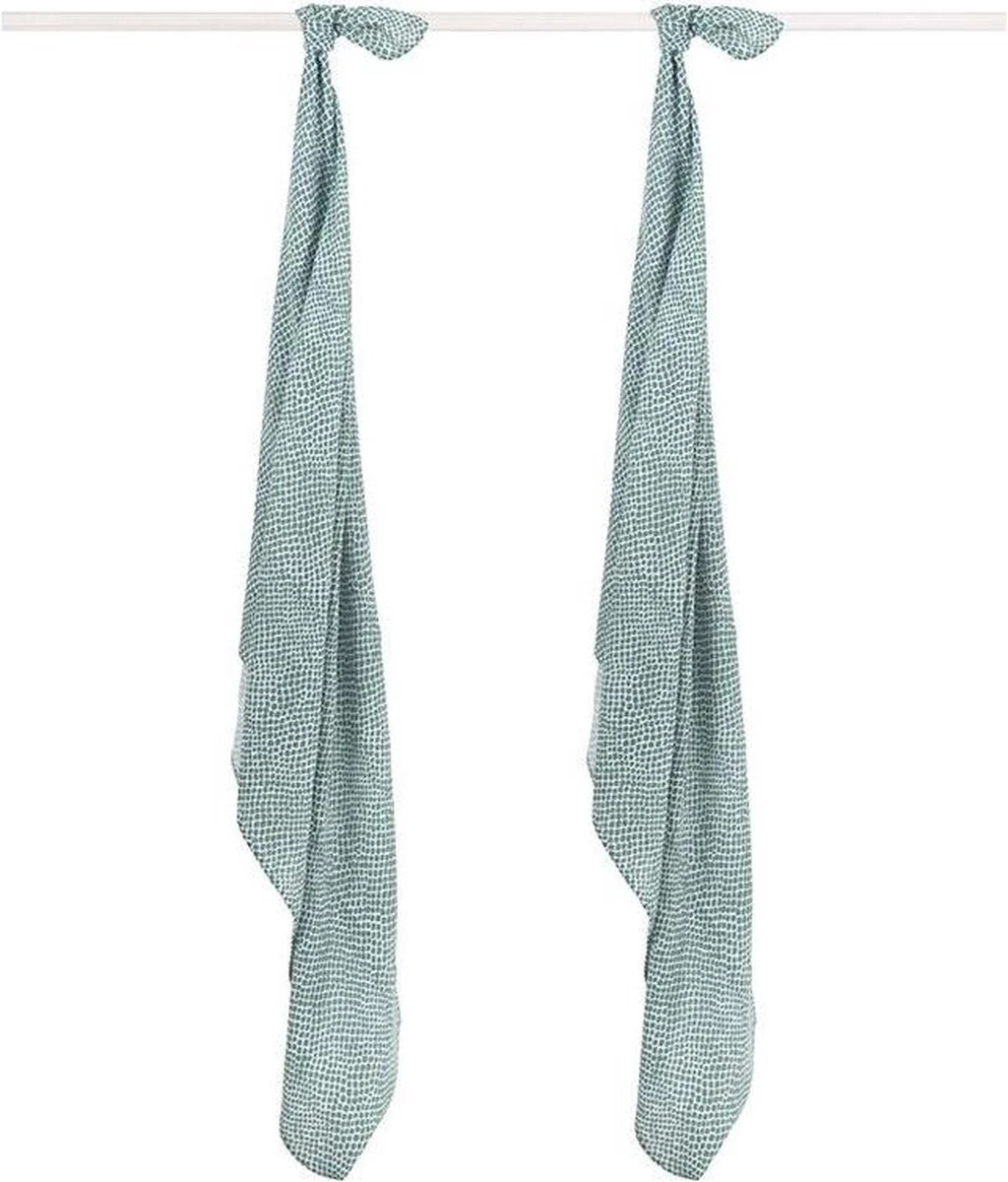 Jollein Hydrofiel Multidoek Bloom 115x115cm - 2 Stuks - Afbeelding 13