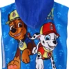 Merkloos Bad Poncho Paw Patrol Met Capuchon - 60x60 Cm - Bad - Zwemmen