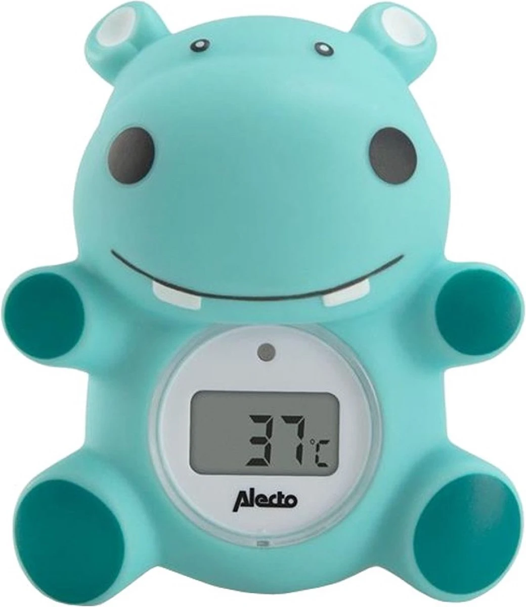 Alecto Baby BC-11 Thermometer Nijlpaard - Meting Badwatertemperatuur - Afbeelding 9