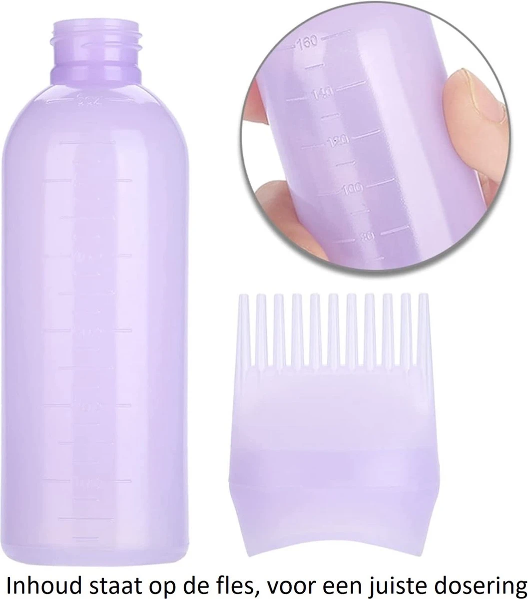 Haar Olie Applicator - Geschikt Voor Rosemary Oil, Mielle Rosemary Mint Oil - Geschikt Voor Haar Serum - Kan Worden Gebruikt Voor Rozemarijn Olie Voor In Het Haar! - Applicatieflesje - Applicator - Afbeelding 2