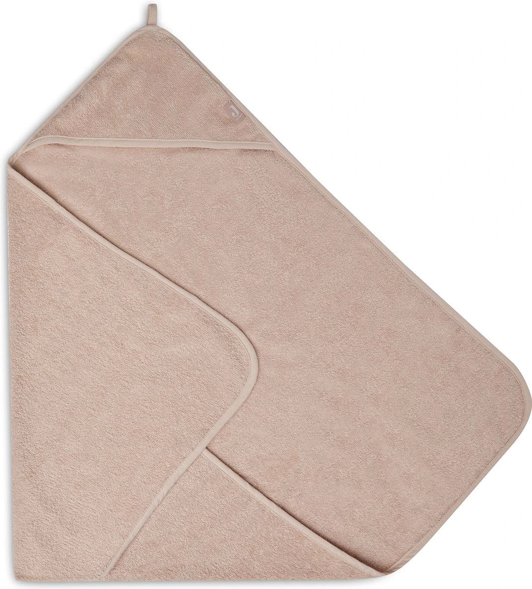 Jollein Badcape Badstof 75x75cm - Pale Pink - Afbeelding 3