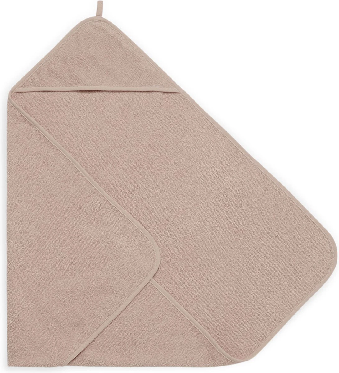 Jollein Badcape Badstof 75x75cm - Pale Pink - Afbeelding 6