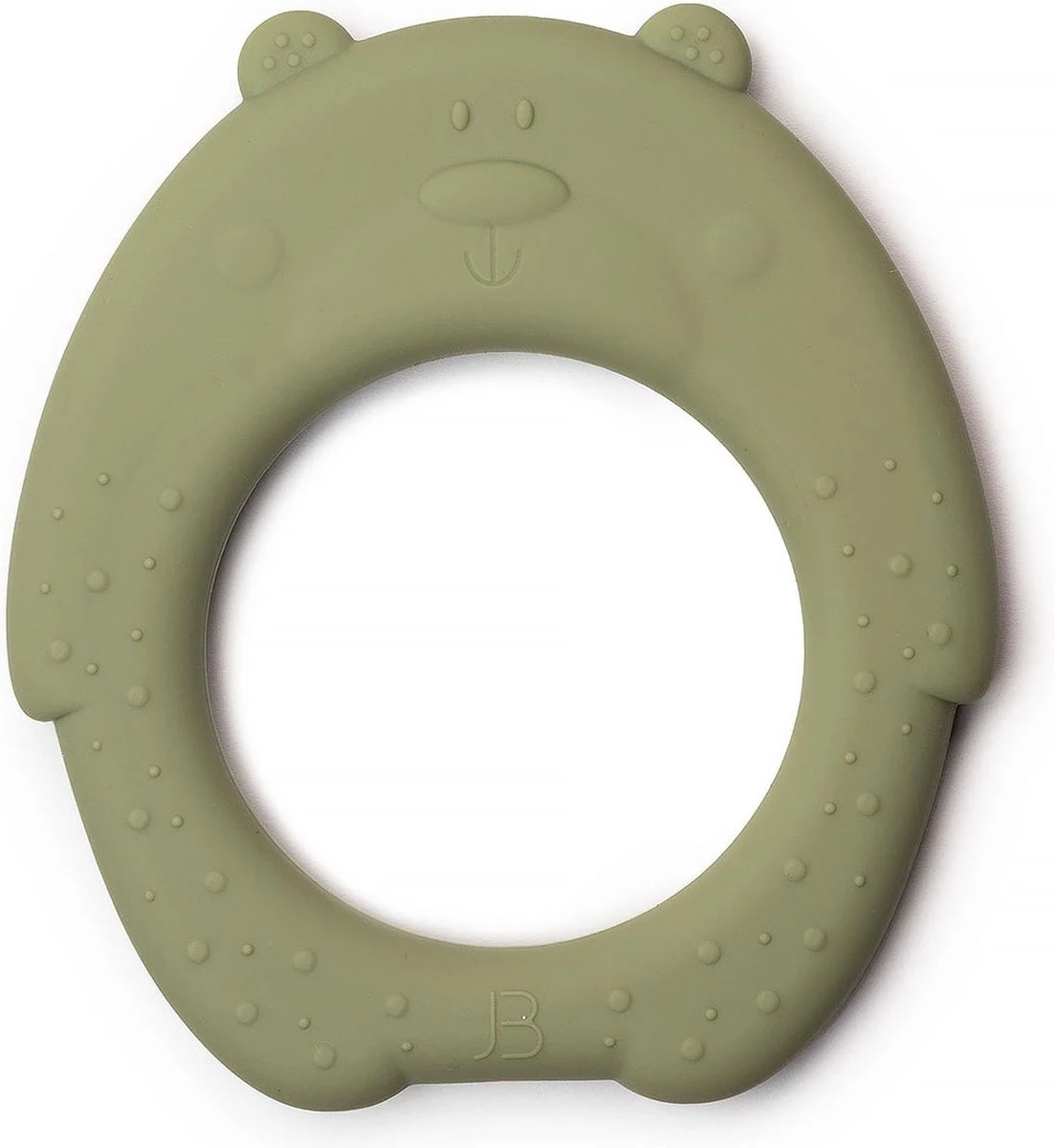 J.Børn Silicone Bijtring Beer - Sage - Bijtspeelgoed - Baby - Afbeelding 6