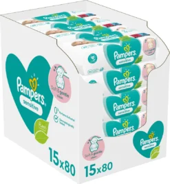 Pampers® Pampers Sensitive Billendoekjes - 1200 Doekjes