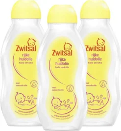 Zwitsal Baby - Rijke Huidolie - 3 X 200ml - Voordeelverpakking