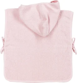 Meyco Badponcho Basic Badstof - 1-3 Jaar - Lichtroze