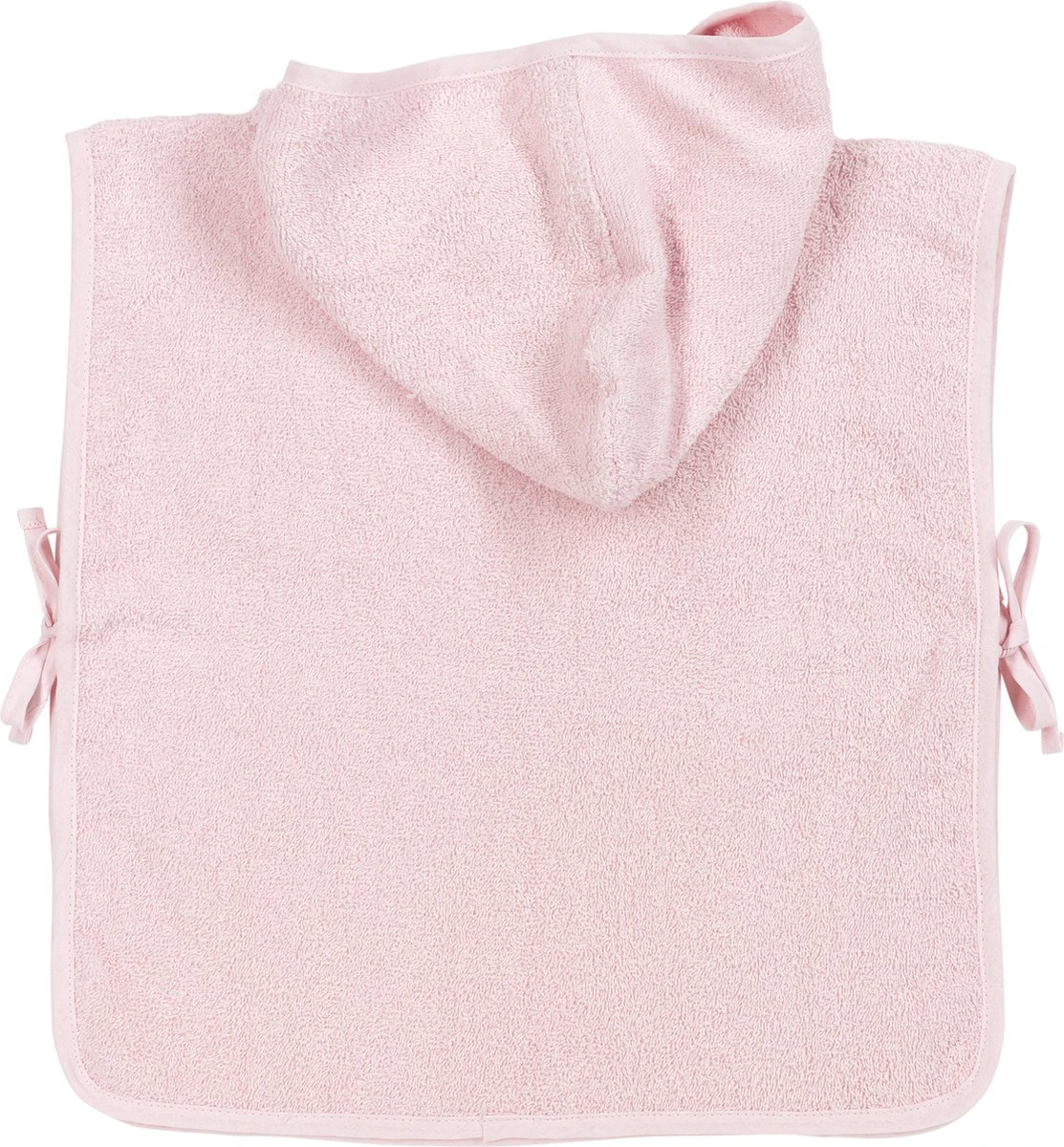 Meyco Badponcho Basic Badstof - 1-3 Jaar - Lichtroze