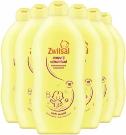 Zwitsal Baby Zeepvrij Schuimbad 6x 200ml