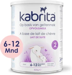 Kabrita 2 Opvolgmelk - Flesvoeding Vanaf 6 Maanden - 800g
