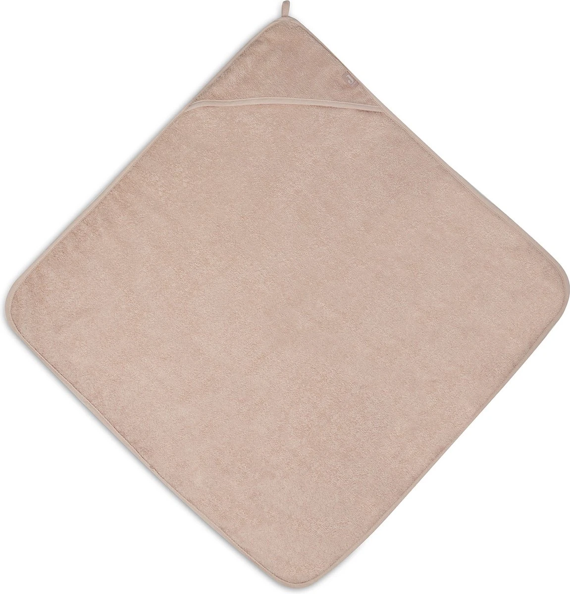 Jollein Badcape Badstof 75x75cm - Pale Pink - Afbeelding 2