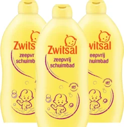 Zwitsal - Zeepvrij Schuimbad - 3 X 700 Ml - Voordeelpack