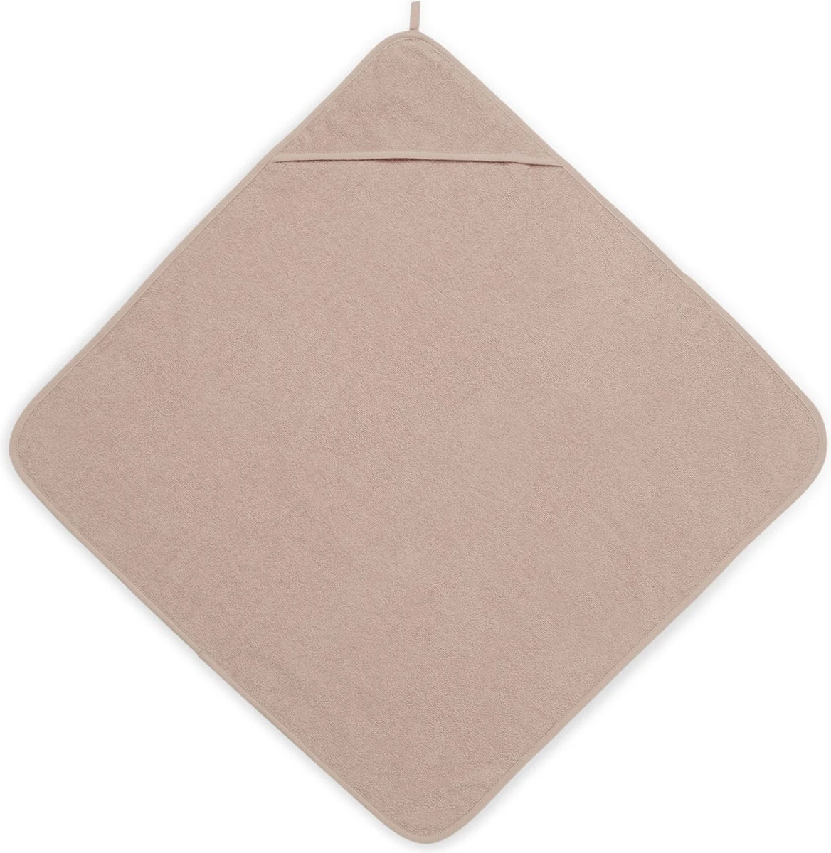 Jollein Badcape Badstof 75x75cm - Pale Pink - Afbeelding 9