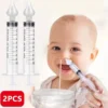 Merkloos Neus Reiniger Baby- Neusreiniger - Neuszuiger - Snotzuiger - Snotneus - Neusspuit - Spuit - Neuspomp Baby - Snotzuigers Babys - 2 Stuks