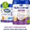 Hero Nutrasense SensiSoft Peutermelk 3 - Flesvoeding Vanaf 1 Jaar - 3 X 700 Gram - Met Melkvet - Palmolie Vrij