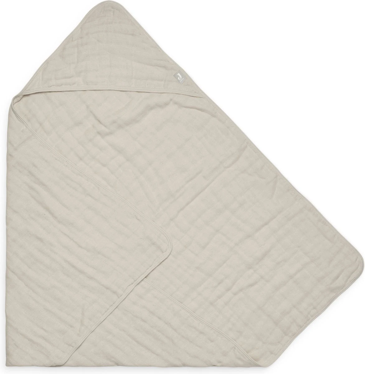 Jollein Badcape Wrinkled 75x75cm - Nougat - Afbeelding 4