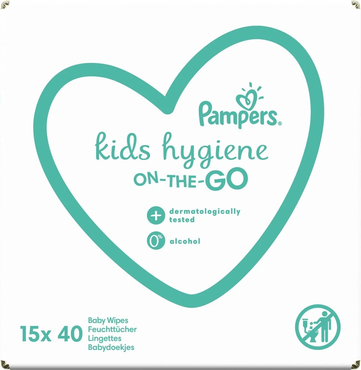 Pampers® Pampers Kids Hygiene On-The-Go Doekjes - 600 Doekjes - Afbeelding 17