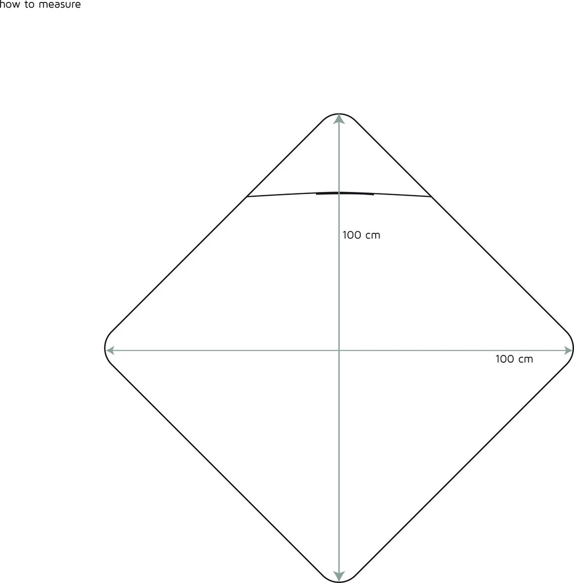 Koeka Baby Badcape Dijon Daily - 100x100cm - Zand - Afbeelding 6