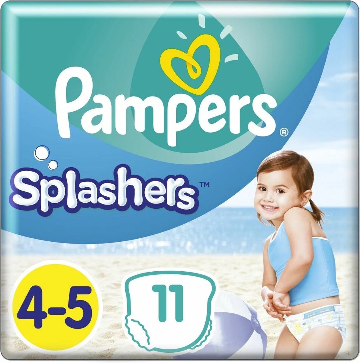 Pampers® Pampers Splashers Wegwerpbare Zwemluiers - Maat 4-5 (9-15 Kg) - 33 Stuks - Voordeelverpakking - Afbeelding 12