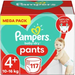 PampersĀ® Pampers - Baby Dry Pants - Maat 4+ - Mega Pack - 117 Luierbroekjes