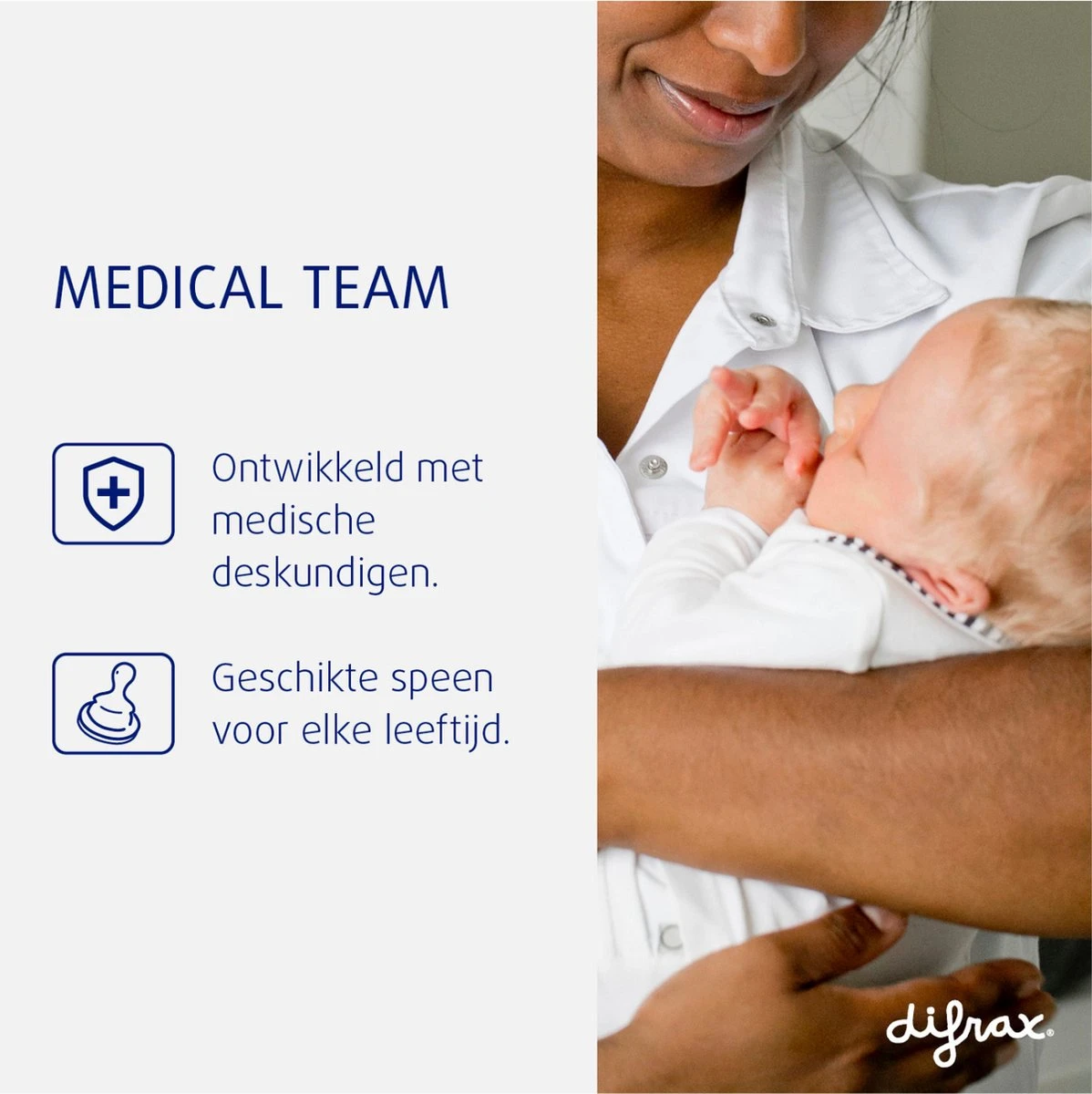 Difrax 1-2-3 Doseerspeen Natural - 2st - Afbeelding 4