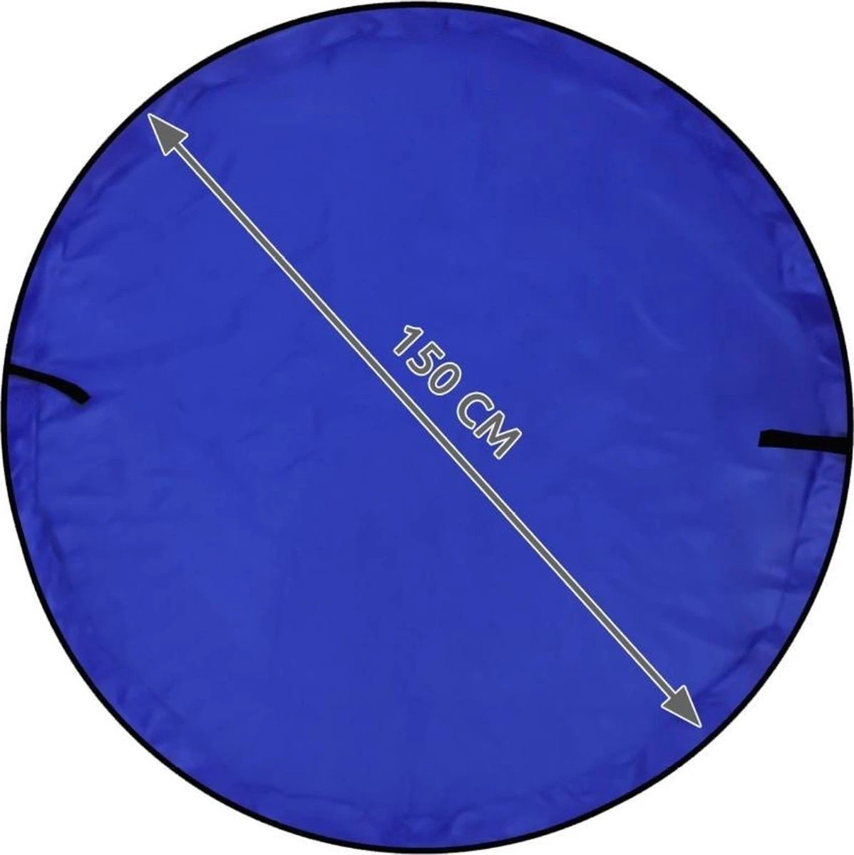 2 In 1 Speelgoed Opberg Kleed | Speelgoed Organizer | Speelmat Voor Kinderen | Opbergzak Speelkleed | Diameter 1.5 Meter | Kleur Groen - Afbeelding 5