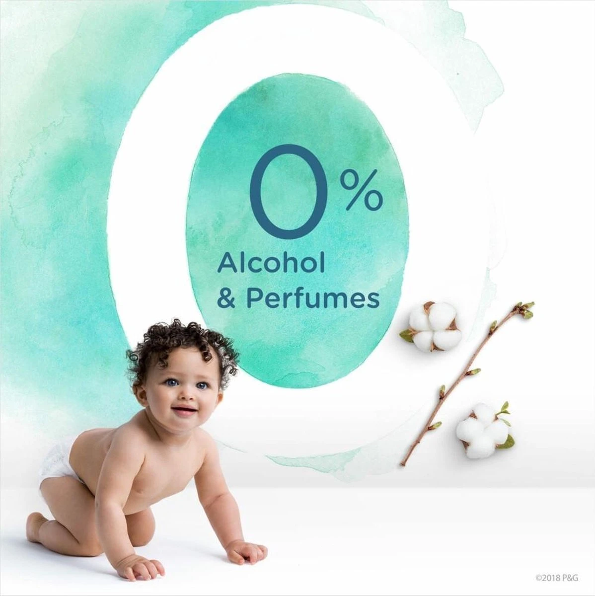 Pampers® Pampers Aqua Pure Billendoekjes – 1260 Doekjes - Afbeelding 9