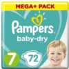 Pampers® Pampers - Baby Dry - Maat 7 - Mega Pack - 72 Luiers
