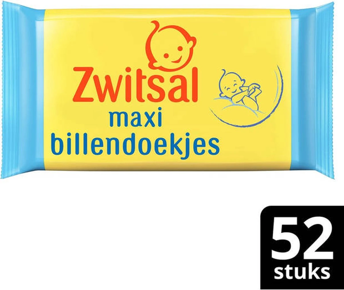 Zwitsal Billendoekjes Babydoekjes Maxi Voordeelverpakking - Afbeelding 2