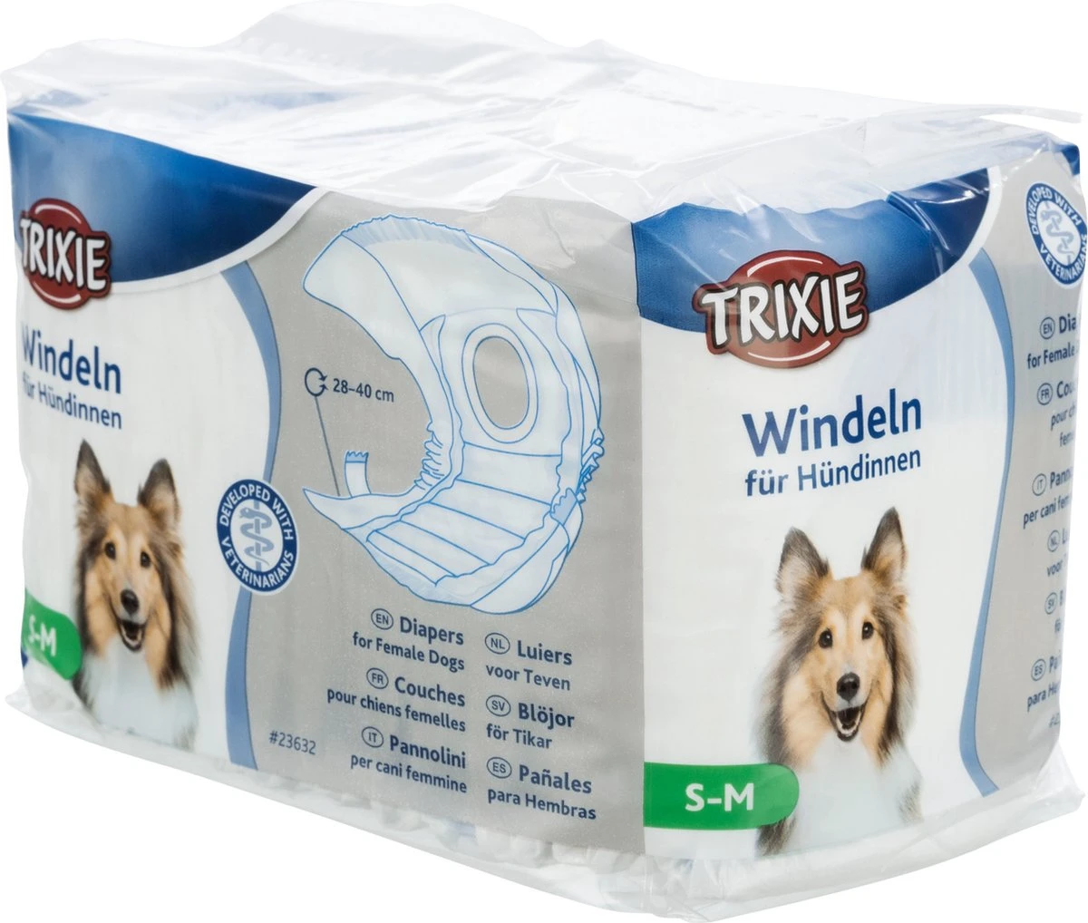 Trixie Diapers For Female Dogs - M/L - 12 Stuks - Afbeelding 6