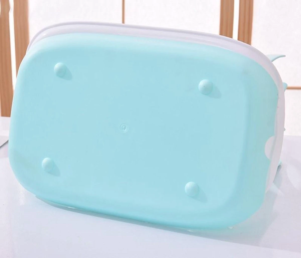 Flessen Droogrek Inclusief Borstelset - Afdruiprek Babyflessen Met Flessenborstels - Flessendroogrek Met Lekbak - Mint - Afbeelding 14