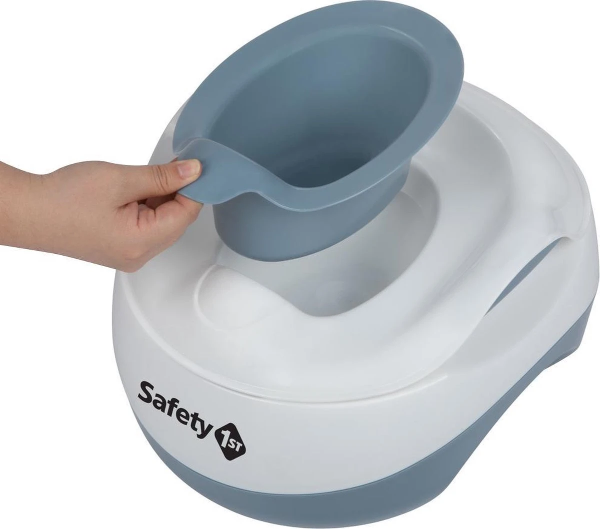 Safety 1st 3 In 1 Potje - Potje, Zitverkleiner, Opstapje - Grijs - Afbeelding 6