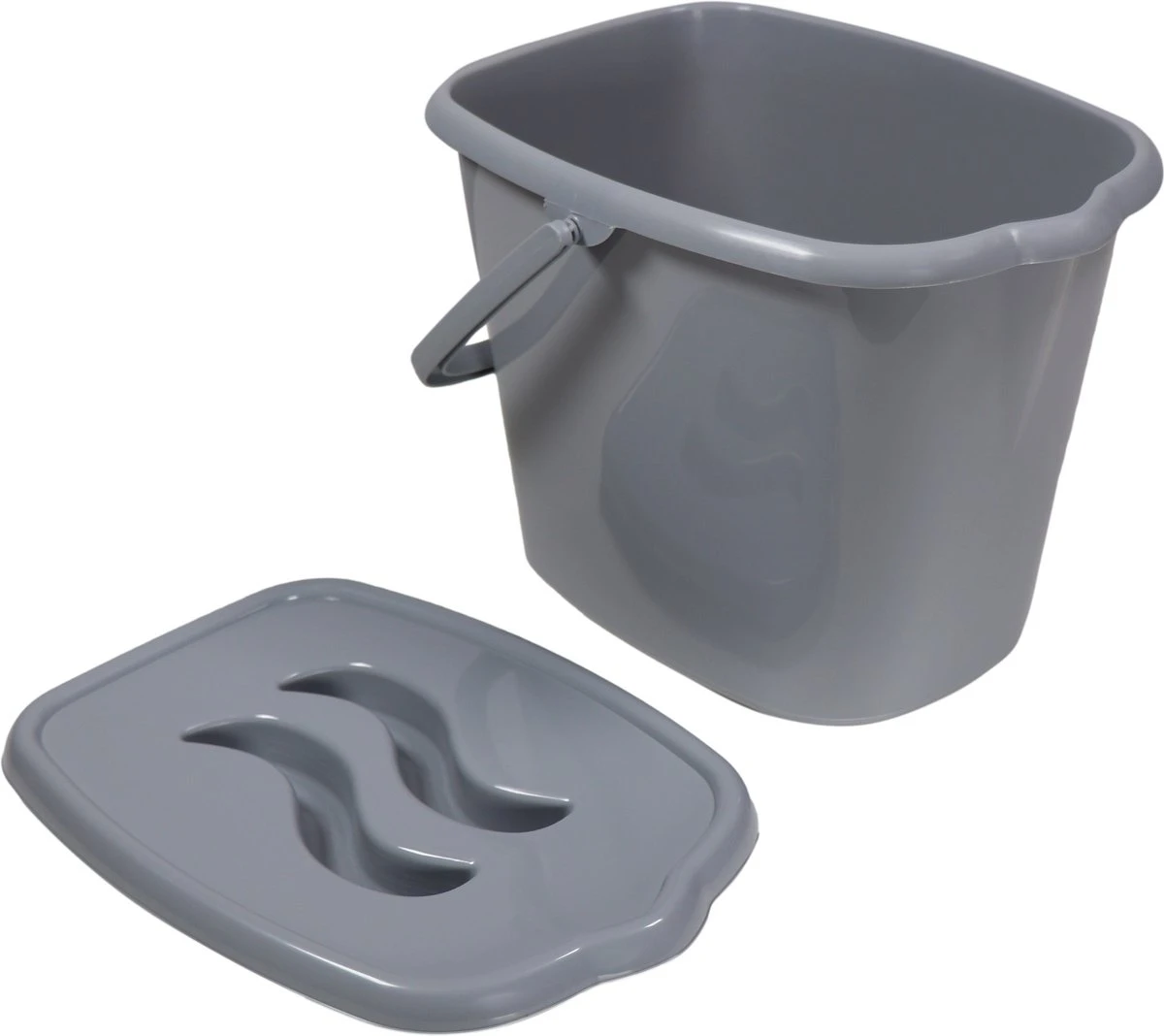 MamaLoes Grijs Badset Incl. Zwarte Badstandaard - Afbeelding 3