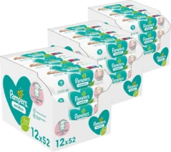 PampersĀ® Pampers - Sensitive - Billendoekjes - 1872 Doekjes - 36 X 52