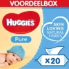 Huggies - Pure - Billendoekjes - 1120 Babydoekjes - 20 X 56