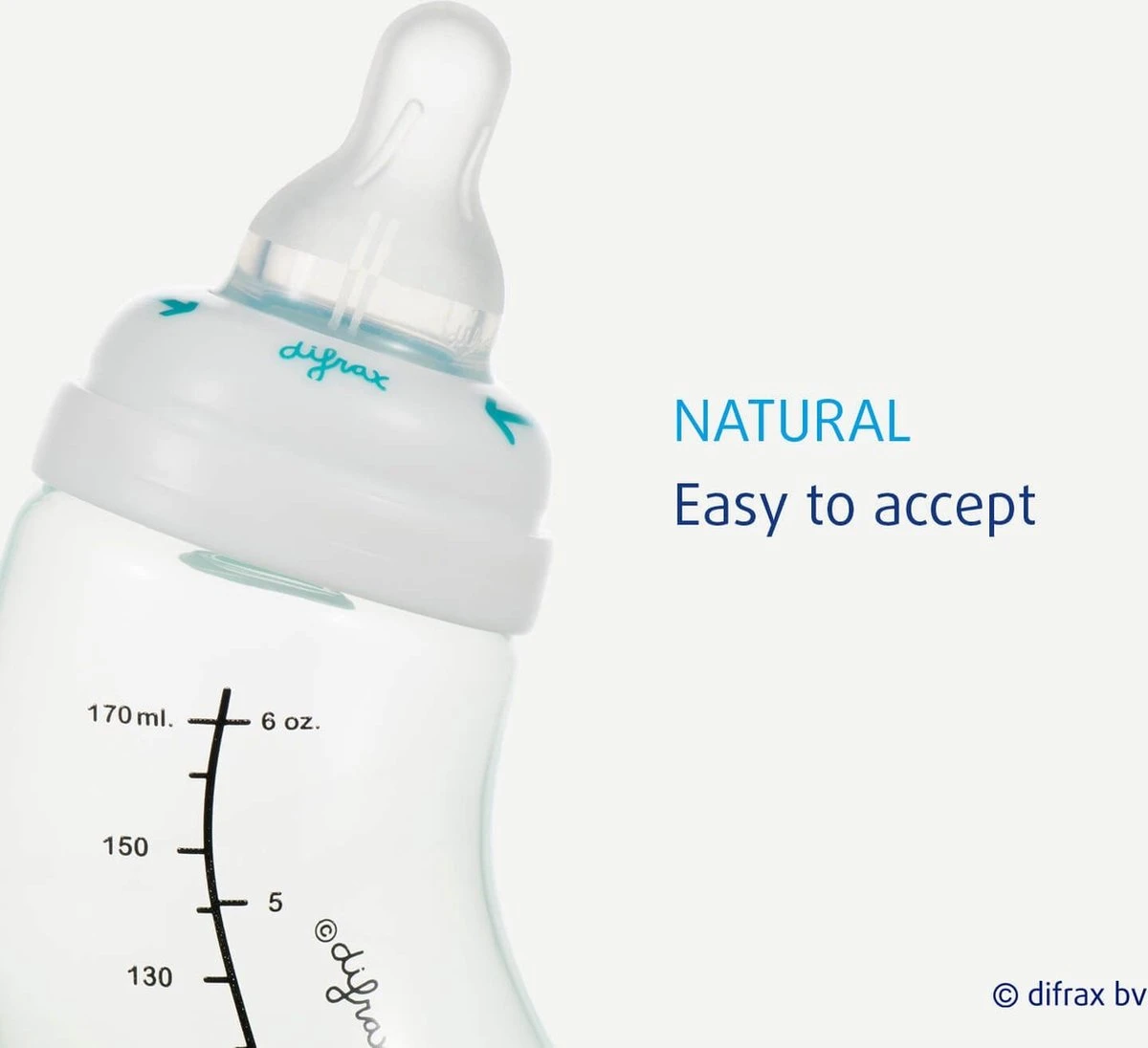 Difrax 1-2-3 Doseerspeen Natural - 2st - Afbeelding 3