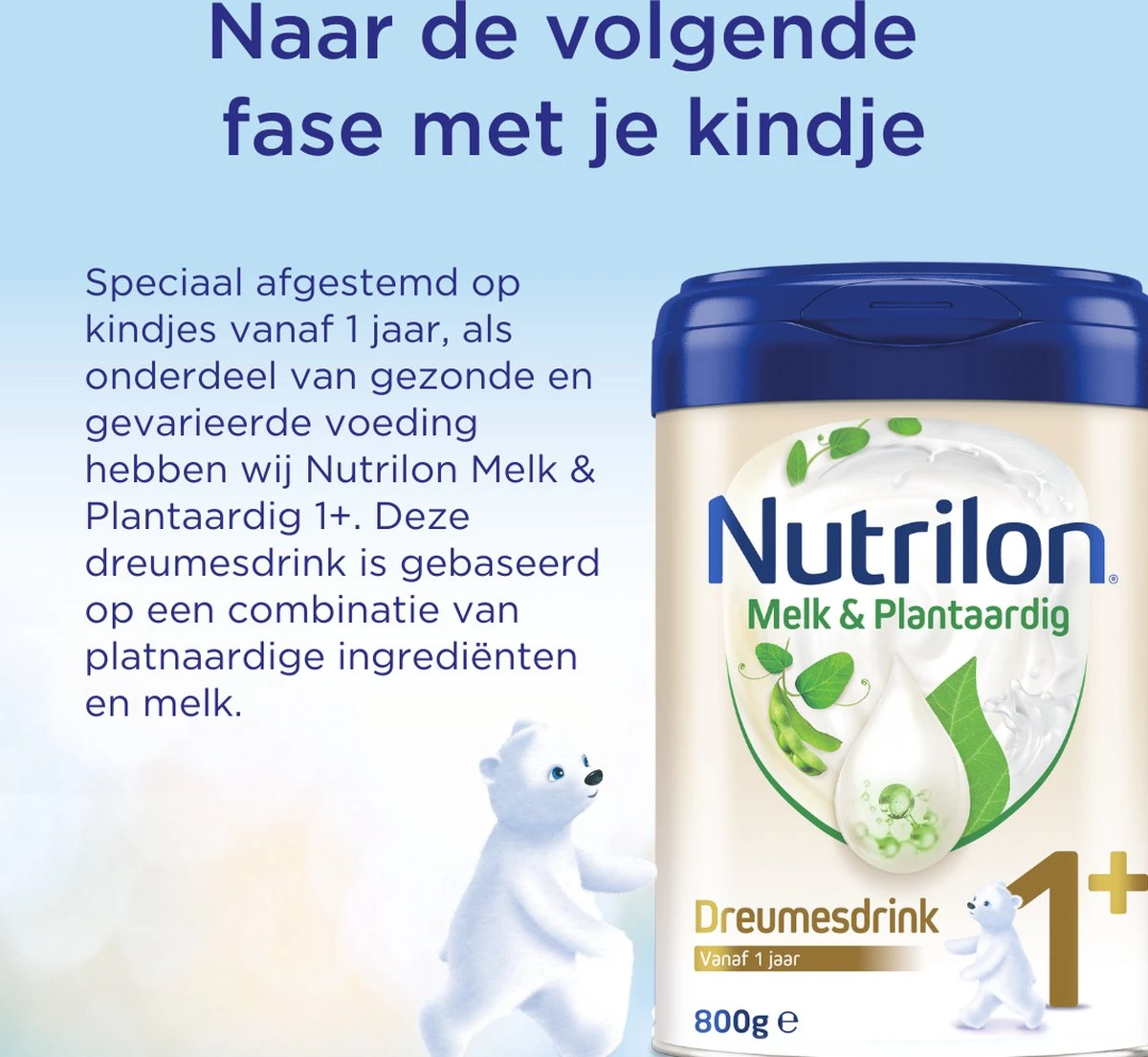 Nutrilon Melk & Plantaardig 2 - Opvolgzuigelingenvoeding 6-12 Maanden - 800 Gram - Afbeelding 9
