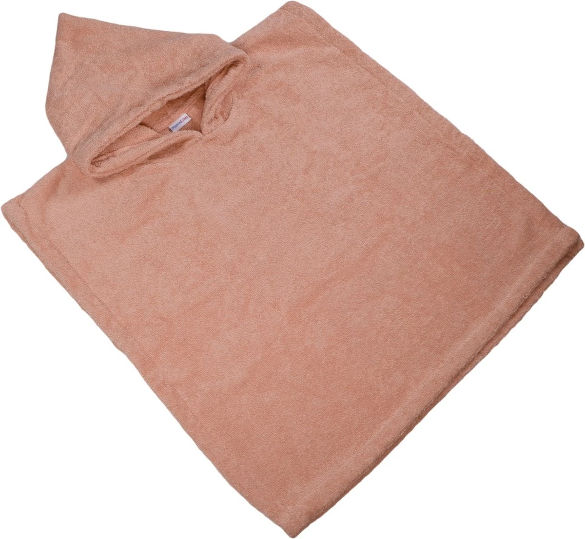 MamaLoes Badstof Light Pink Baby Poncho ML5285 - Afbeelding 3