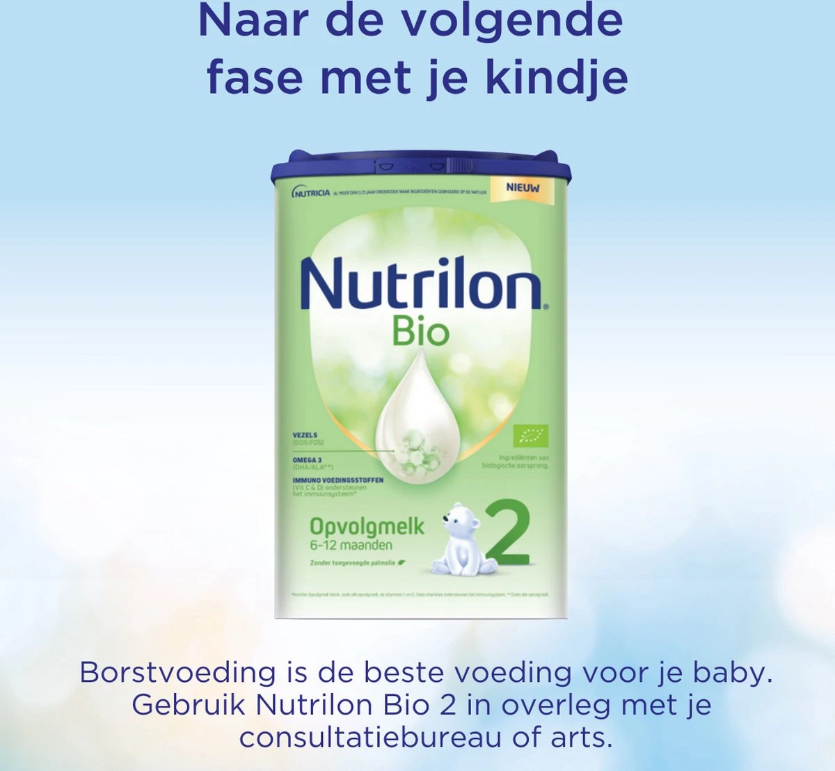 Nutrilon Bio 1 - Volledige Zuigelingenvoeding 0-6 Maanden - 800g - IE-ORG-02 - Afbeelding 7