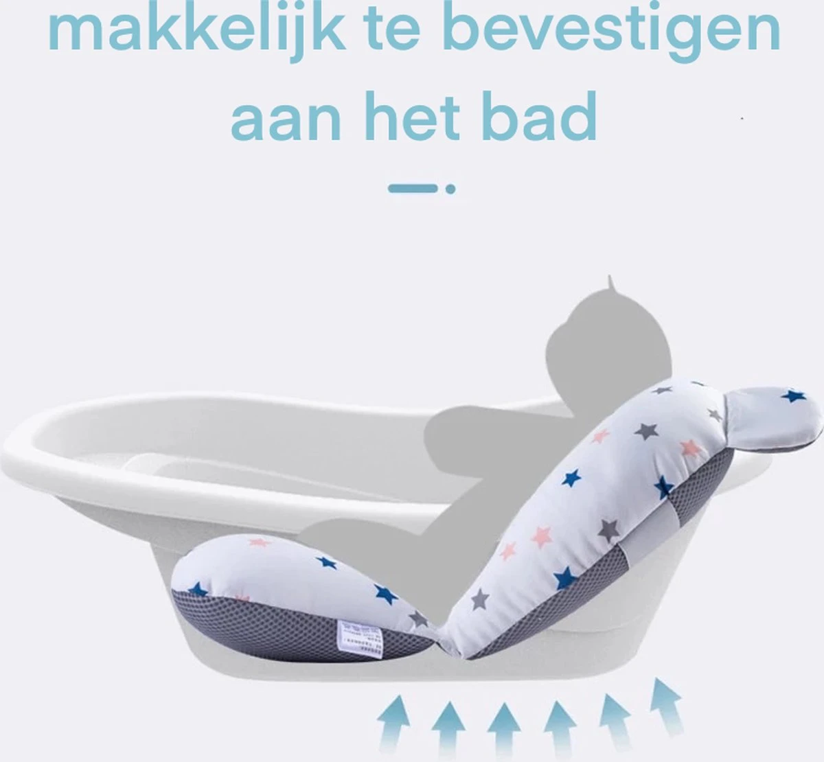 Baby Badkussen - Baby Badzitje - Bad Kussen - Baby Bad Accessoires - Afbeelding 7