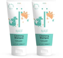 Naïf Voedende Shampoo - Kids - 200ml - Voordeelverpakking - Met Natuurlijke Ingrediënten