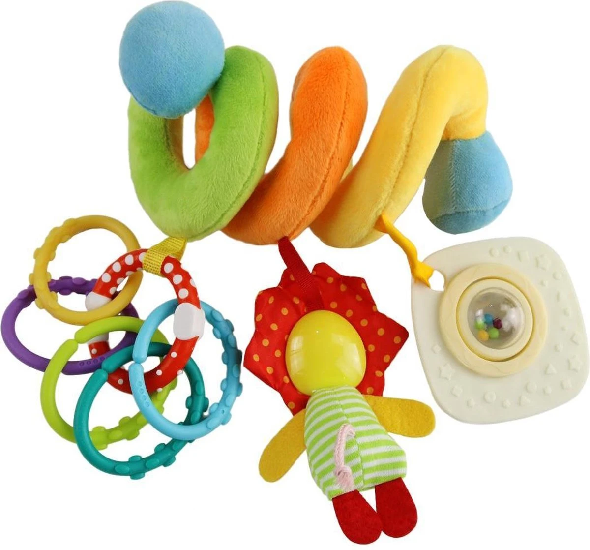 Baby Spiraal - Spiraal Speelgoed - Baby Speelgoed - Boxspiraal - Afbeelding 5