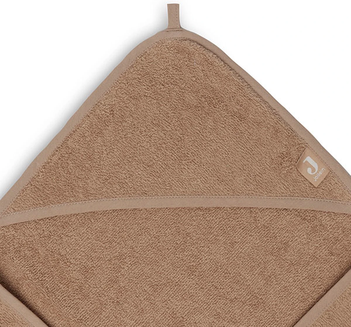 Jollein Badcape Badstof 75x75cm - Biscuit - Afbeelding 9