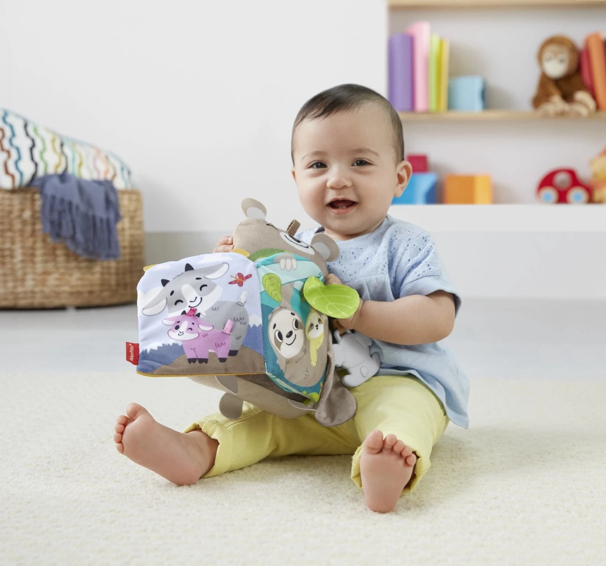 Fisher Price Fisher-Price Knuffelbaar Activiteiten Boekje Baby - Baby Speelgoed - Afbeelding 10