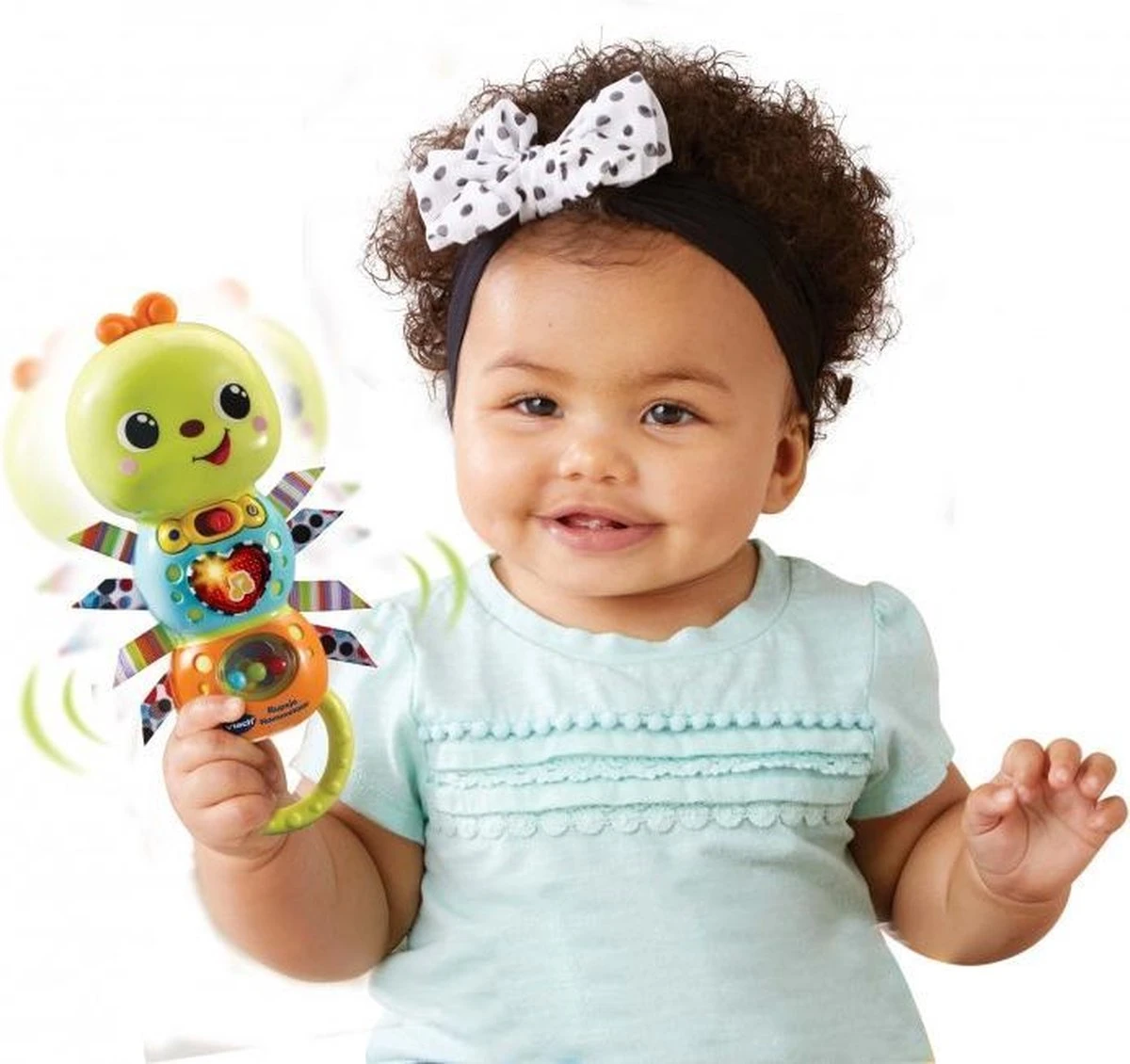 VTech Baby Rupsje Rammelaar - Educatief Babyspeelgoed - 3 Tot 36 Maanden - Afbeelding 3