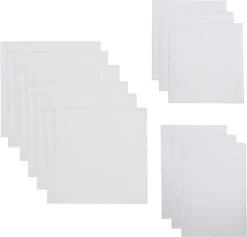 MamaLoes Hydrofiel Starterset - Wit - Hydrofiel Luiers - Hydrofiel Washandjes - Hydrofiel Monddoekjes