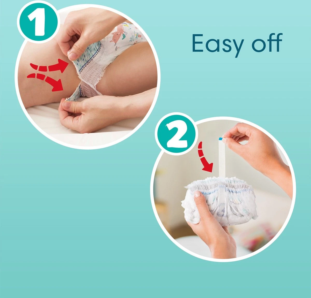 Pampers® Pampers - Premium Protection Pants - Maat 5 - Mega Pack - 60 Luierbroekjes - Afbeelding 9