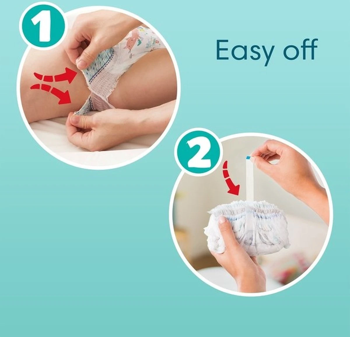 Pampers® Pampers Premium Protection Pants Luierbroekjes - Maat 6 (15+kg) - 60 Stuks - Afbeelding 3